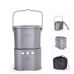 Foldable Titanium stove Foldable Titanium stove