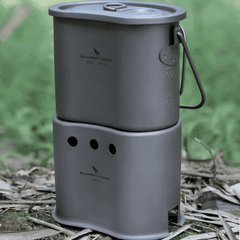 Foldable Titanium stove Foldable Titanium stove