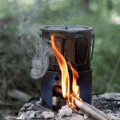 Foldable Titanium stove